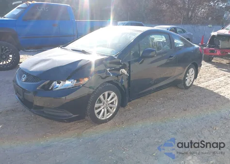 2012 Honda Civic Ex z USA, uszkodzony, nr VIN 2HGFG3B85CH534283